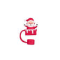 New Christmas Straw Dust Cover 10mm Cup Accessories