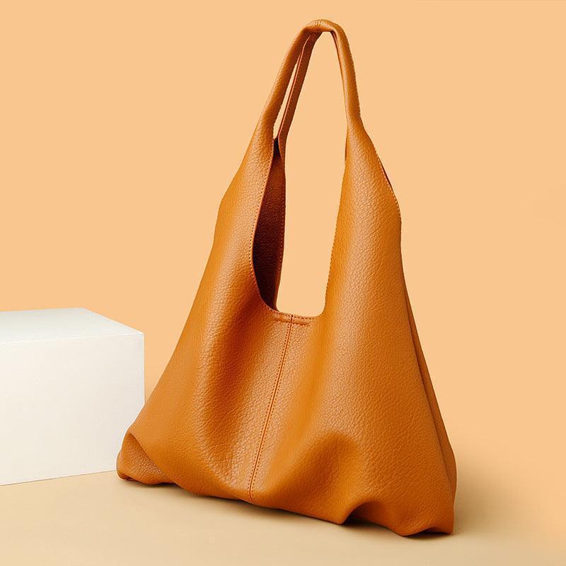 Casual Faux Leather Underarm Shoulder Bag