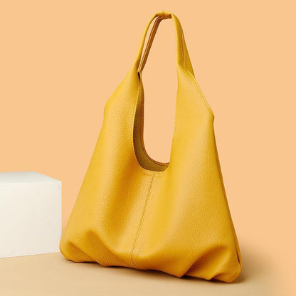 Casual Faux Leather Underarm Shoulder Bag