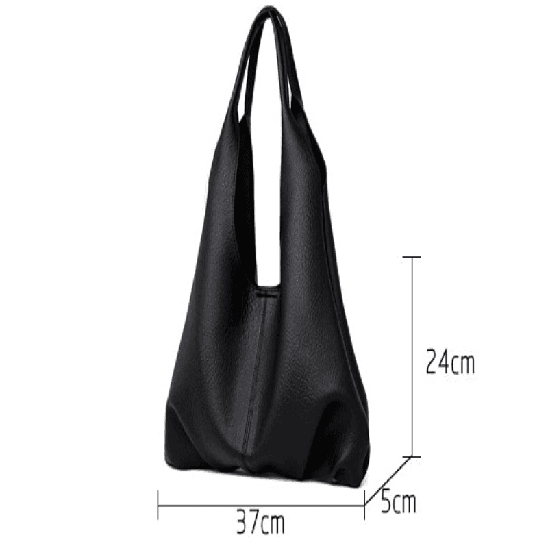 Casual Faux Leather Underarm Shoulder Bag