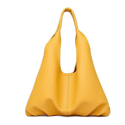 Casual Faux Leather Underarm Shoulder Bag