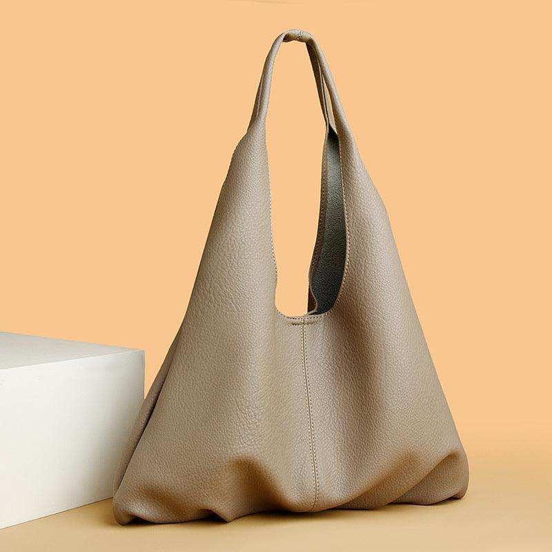 Casual Faux Leather Underarm Shoulder Bag