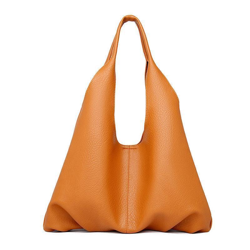 Casual Faux Leather Underarm Shoulder Bag