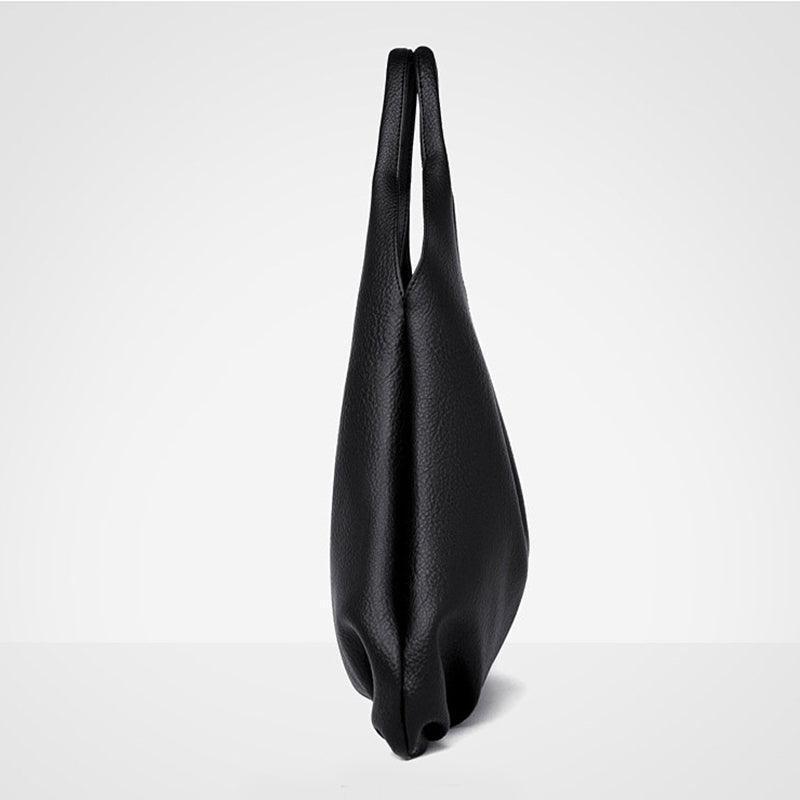 Casual Faux Leather Underarm Shoulder Bag