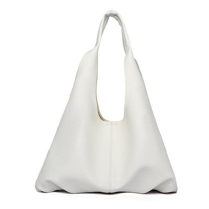 Casual Faux Leather Underarm Shoulder Bag