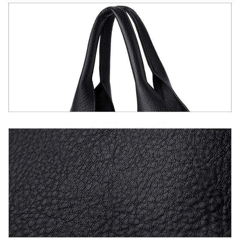 Casual Faux Leather Underarm Shoulder Bag