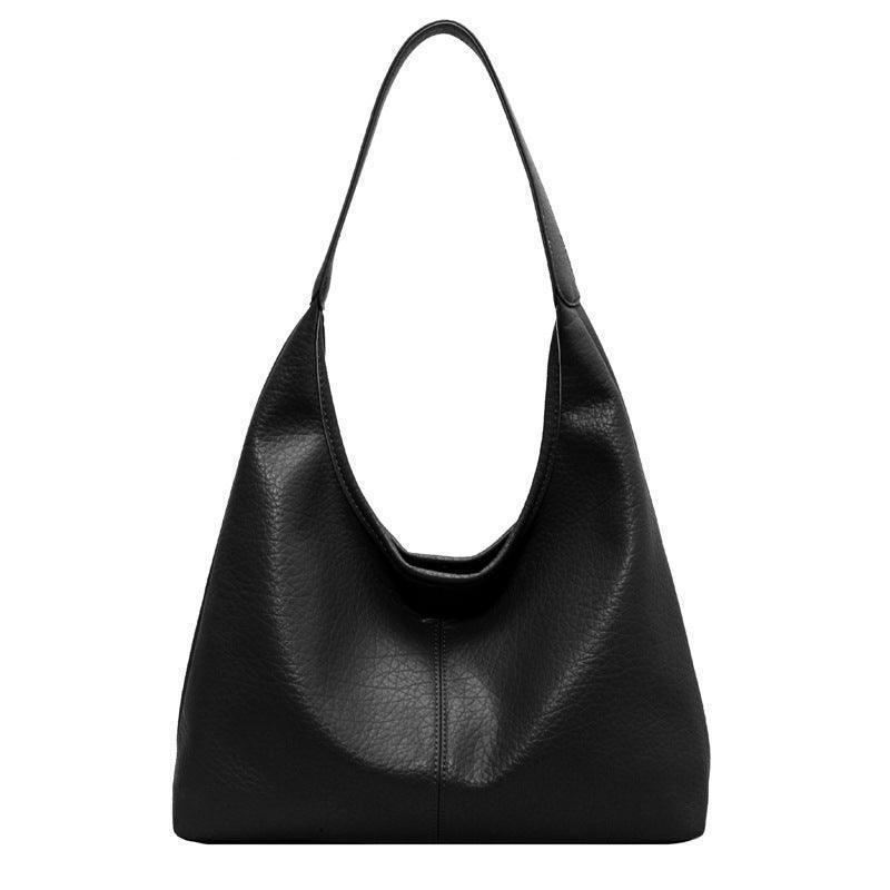 Faux Leather Shoulder Bag Wallet Set