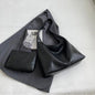 Faux Leather Shoulder Bag Wallet Set