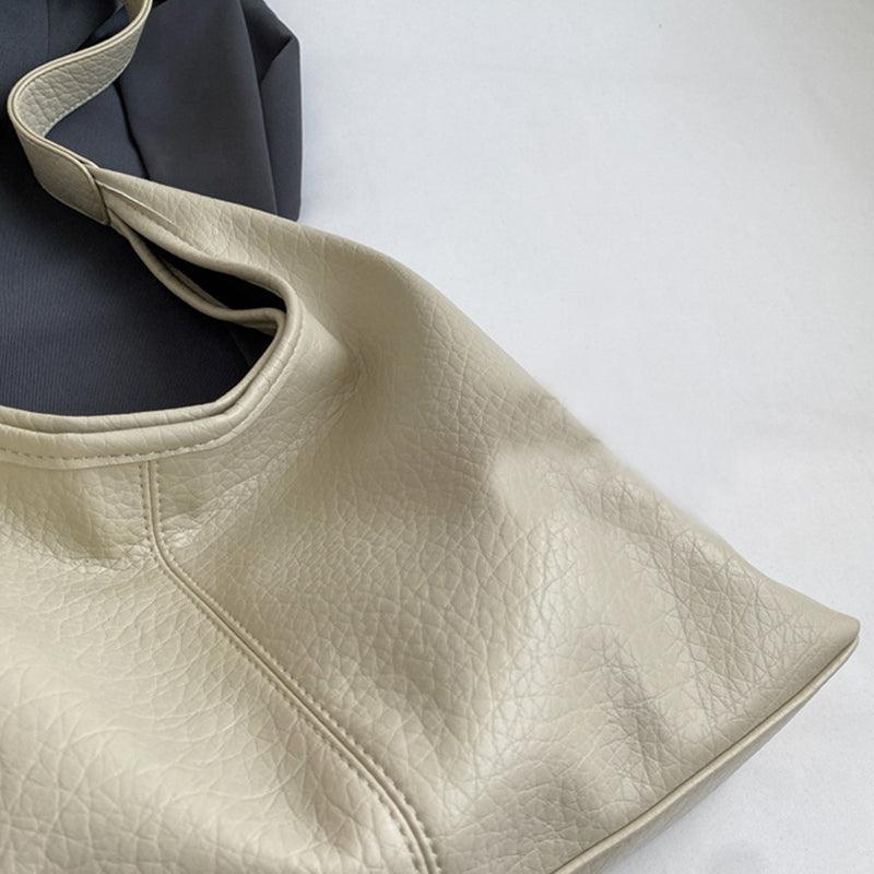 Faux Leather Shoulder Bag Wallet Set