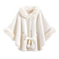 Big Fur Collar High-grade Artificial Mink Fur Belt Shawl