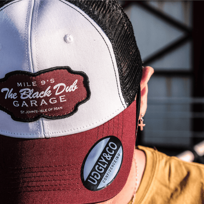 Burgundy Garage Cap
