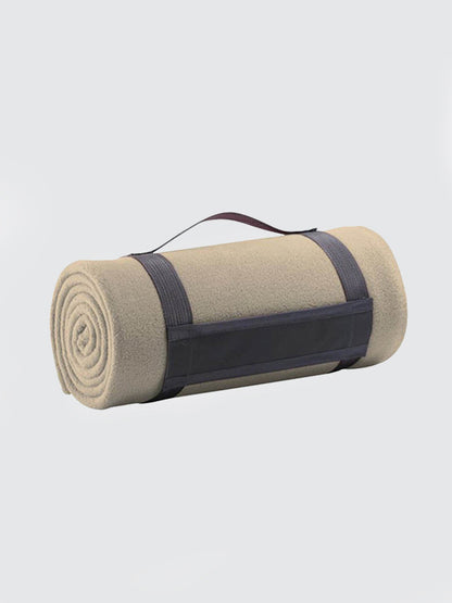 Yoga Studio Plaid Fleece Blanket
