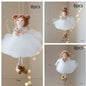 Christmas Winter Mesh Angel Big Eyes Girl Pendant