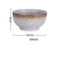 Japanese Style Ramen Bowl Ceramic Noodle Instant Noodle Chopsticks Spoon Set