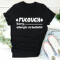 Summer Loose Short Sleeves T-shirt Men's And Women's Round Neck