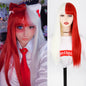 Japanese JK Full Head Cover Women's Long Straight Hair