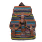 Large Capacity Contrast Color Scheme National Style Trendy Backpack