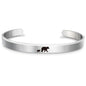 Stainless Steel Mama Bear Bracelet Mother's Day Gift