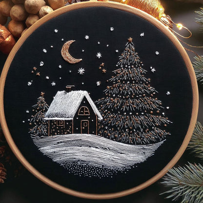 Christmas Snow House Material Package