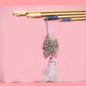 Cat Toy Teaser Plush Feather Bell Teaser Relieving Boredom Self-Hi Pet