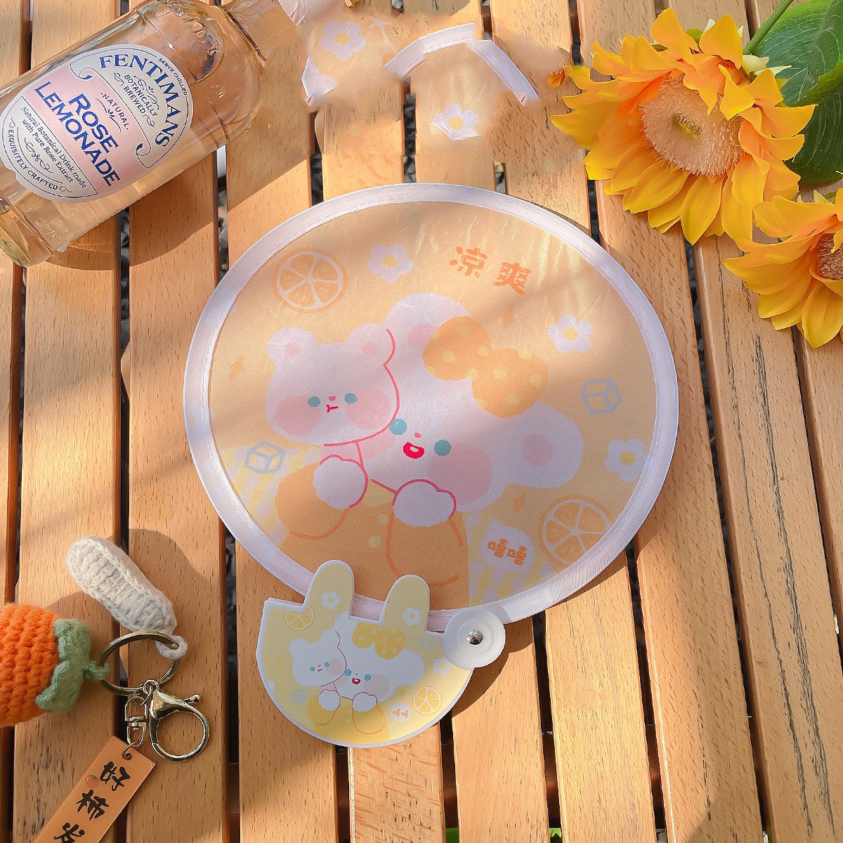 Children's Day Gift Cartoon Folding Fan