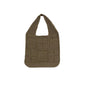 All-matching Solid Color Knitted Shoulder Bag