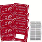 Love Scratch-off Custom DYI Gift 2024 Valentine's Day Scratch-off