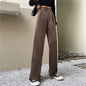 Retro Student Casual Pants Women's Clothing