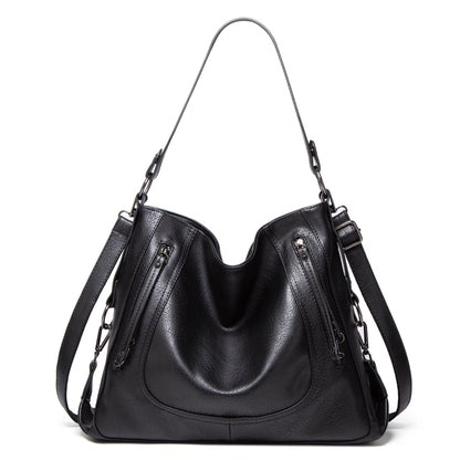Fashion Large Capacity Totes Casual Handbag Shoulder Crossbody Retro Big Bag