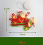 LED Suction Cup Window Hanging Lights Christmas Decoration