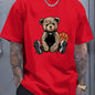 Summer Loose Short Sleeves T-shirt Men's And Women's Round Neck