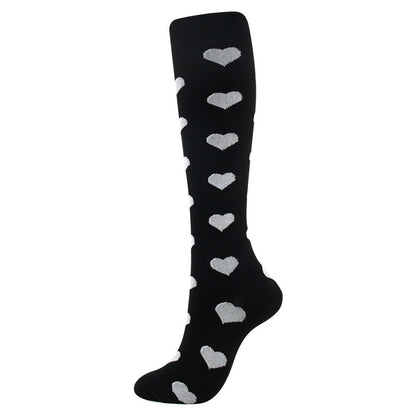 Outdoor Cycling Running Breathable Tube Socks Sports Compression Socks