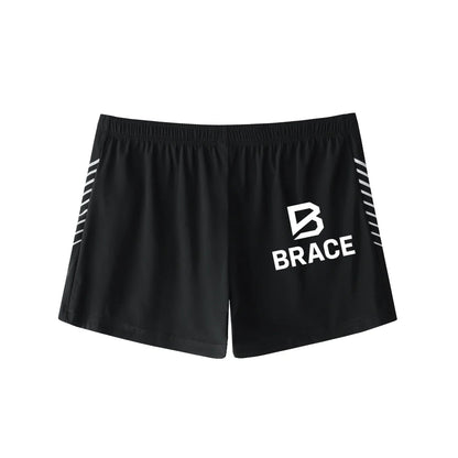 Men's Side-Stripe Performance Shorts - Athletic Gym Shorts | BRACE