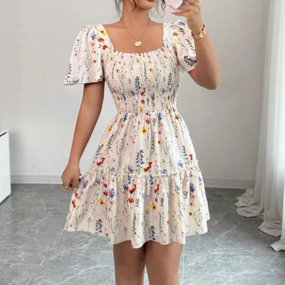 Women's Casual Loose-fit Fashionable Printed Dress