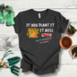 Summer Loose Short Sleeves T-shirt Men's And Women's Round Neck