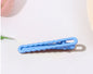 Hollow Wave Metal Barrettes Milk Fufu Candy Color