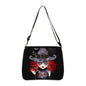 Factory Direct Supply Polyester Underarm Bag Gothic Cat Printing Shoulder Bag Simple Women's Fashion Bag