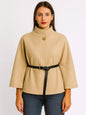 Ladies Italian Belted Cape
