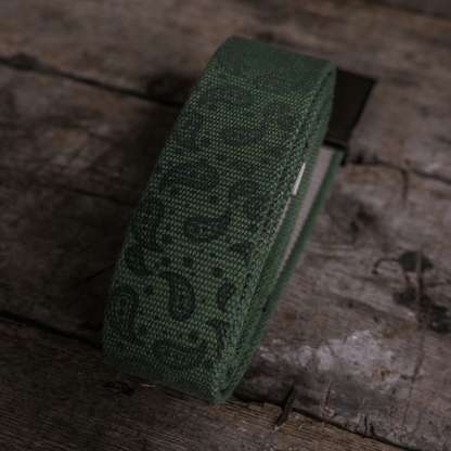 Green Canvas Utility Belt