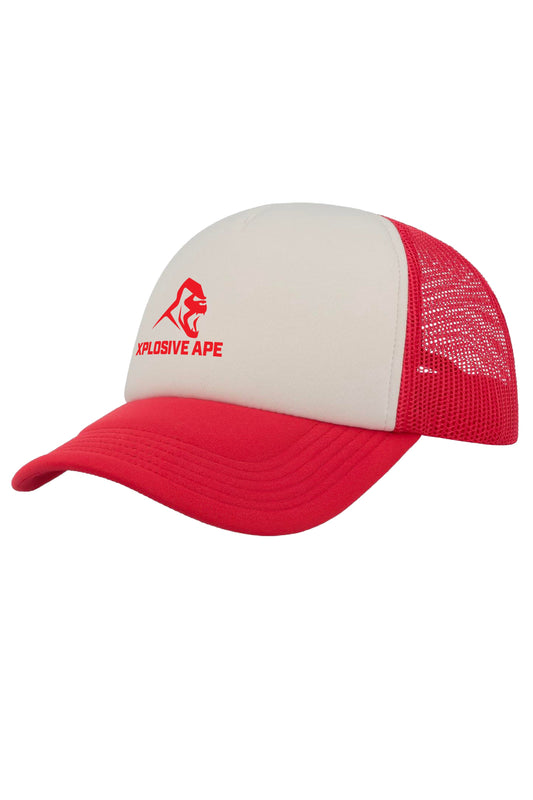 XAPE Essential Trucker Cap - Red