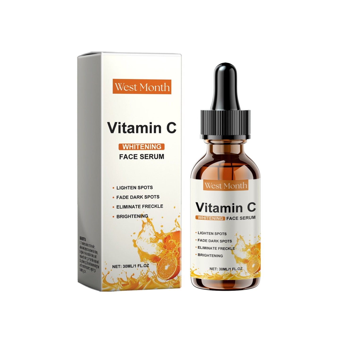 West Month Vitamin C Whitening Face Serum, 30ml