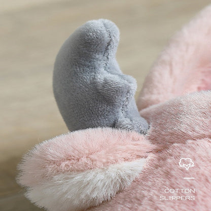 Cute Plush Home Cotton Shoes For Men