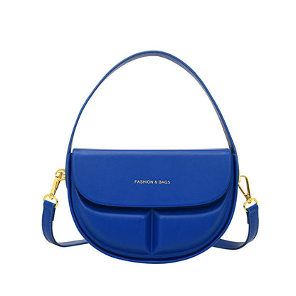 All-match Advanced Texture Candy-colored One-shoulder Crossbody Handbag