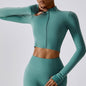 Slim-fit Fitness Long-sleeve Jacket Quick-dry Yoga Wear