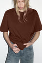 Arrival Cotton Crew-Neck Solid-Color Versatile T-Shirt