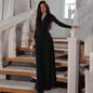 Women's Elegant Waist-tight Draping Casual Niche Solid Color Pleated