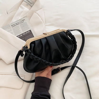 Messenger Bag Solid Color Simple One-shoulder Messenger Small Square Bag