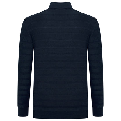 Crew Clothing Company Cashmere & Silk Blend Quarter Zip Jumper