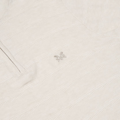 Crew Clothing Company Cashmere & Silk Blend Quarter Zip Jumper