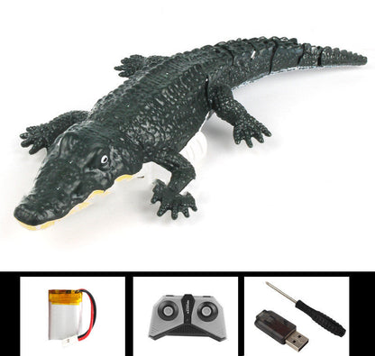 Remote Control Simulated Crocodile Electric Remote-control Ship High Speed
